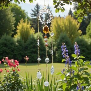 Daystar Suncatcher Garden Decoration Home Deco Hanging Sculpture-470mm (NEW)